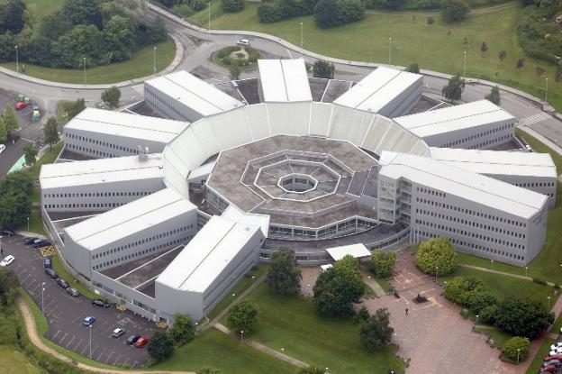 Vista aérea del Campus de Gijón